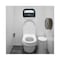 Boardwalk Toilet Seat Cover, 1/2 Fold, White, 1000 Sheets BWK-1000 - alternate 2